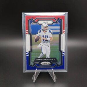 2023 Panini Prizm Red, White & Blue Gardner Minshew II Indianapolis Colts